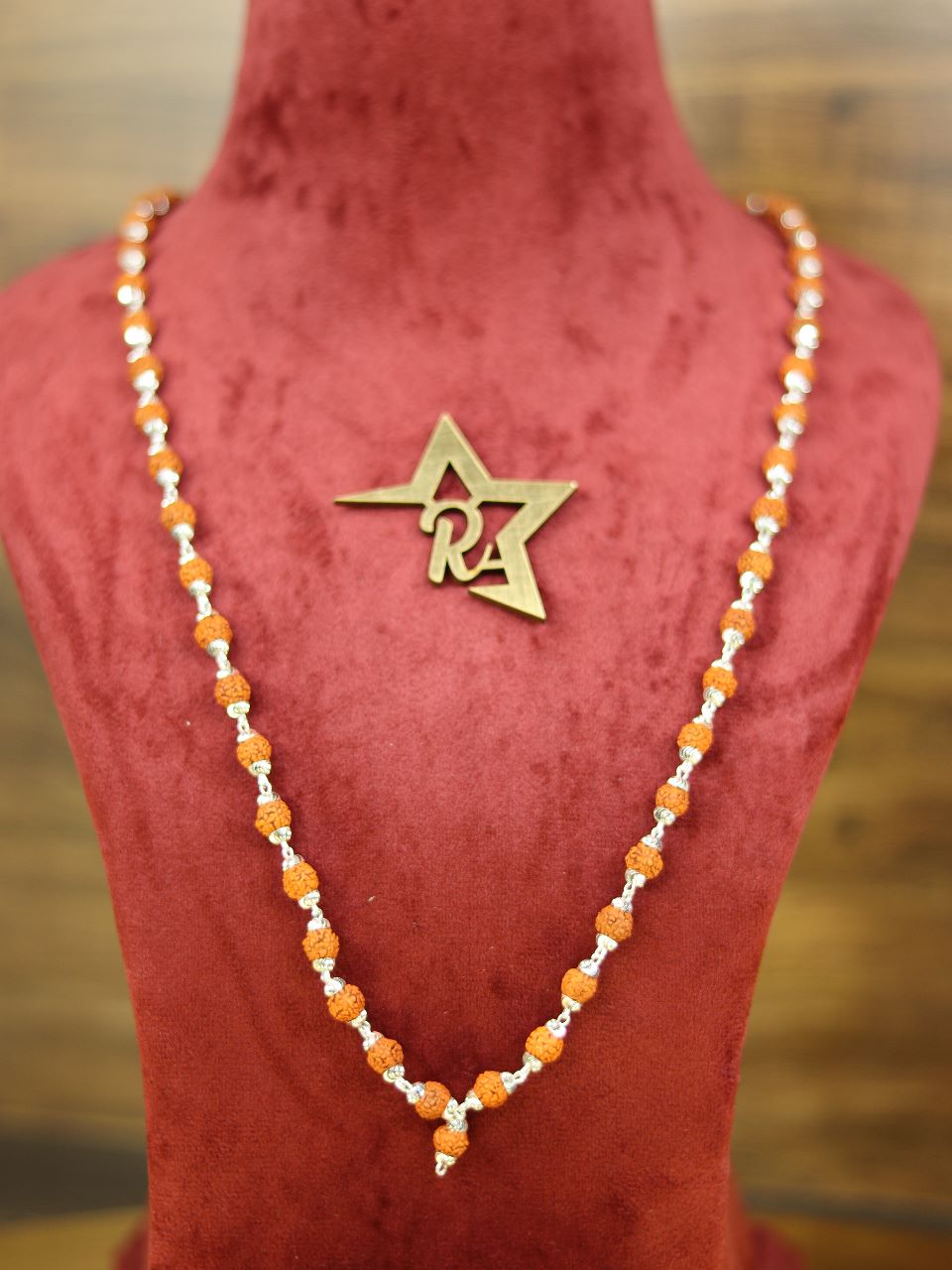 Silver Rudraksh Mala